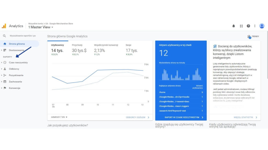 Raporty-Google-Analytics